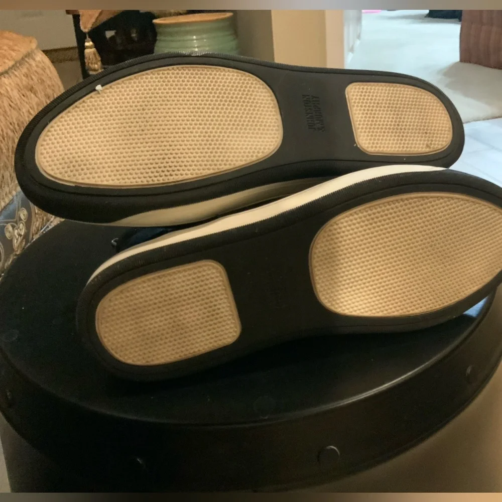 Johnston & Murphy black leather shoes 7.5 M - Picture 5 of 10